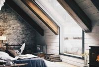 Besondere Dekoration Mansardenzimmer