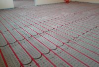 Fußbodenheizung Mansardenzimmer