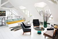 Besondere Wandbeleuchtung Mansardenzimmer